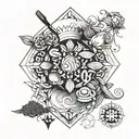 chefs tattoos.  tattoo design idea