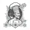 chefs tattoos.  tattoo design idea