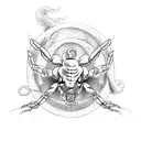 Scorpion mortal Kombat  tattoo design idea