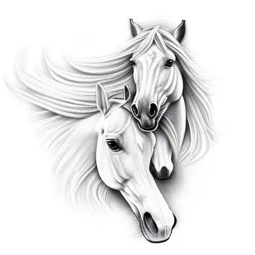 Nothing like wild horses by Domantas Parvainis #DomantasParvainis  #blackandgrey #realism #realistic #hyperreali… | Horse tattoo design, Horse  tattoo, Animal tattoos