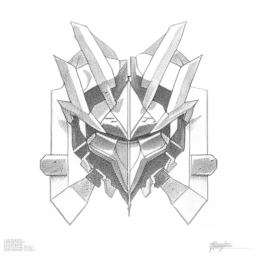 Neon Genesis Evangelion and The legend of zelda tattoo design idea