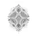 name " Ahmed " decorated tattoo design idea