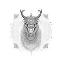 name " Ahmed " decorated tattoo design idea