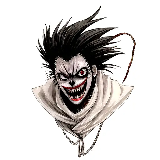 ryuk tattoo design idea