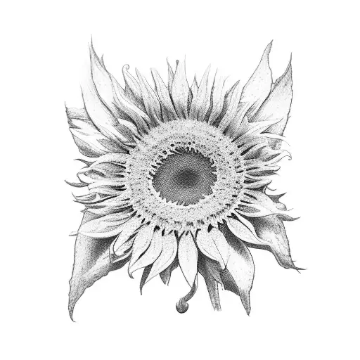 garden of sunflowers, asters, and roses, bible verse roman's 8:18 and john 13:7, angel numbers 222 tattoo design idea