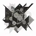 games software developer coding tattoo design idea