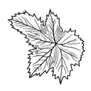 Maple Leaf tattoo design idea