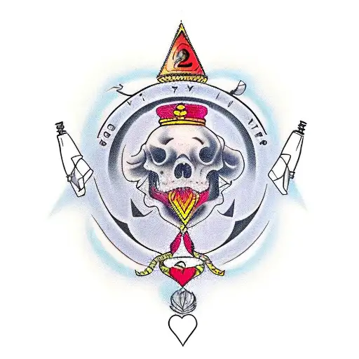 chari is mine from 29/2/2024 to this heart stops beating tattoo design idea