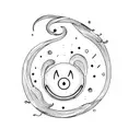 a smiley face tattoo design idea