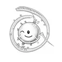 a smiley face tattoo design idea