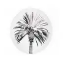 Palm Tree tattoo design idea
