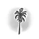 Palm Tree tattoo design idea