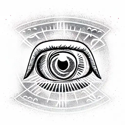 All Seeing Eye tattoo design idea