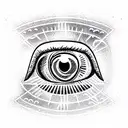 All Seeing Eye tattoo design idea