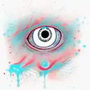 All Seeing Eye tattoo design idea