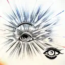 All Seeing Eye tattoo design idea