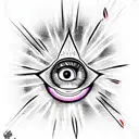 All Seeing Eye tattoo design idea