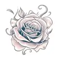 flor cataleya tattoo design idea