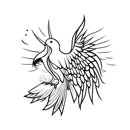 Free Bird tattoo design idea