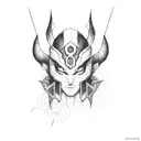 Shen  from League of Legends tattoo design idea