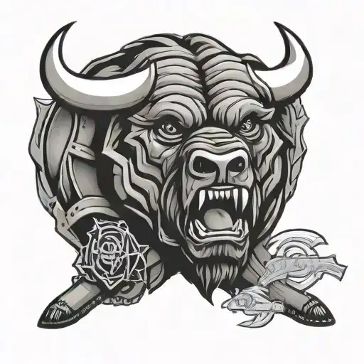 Chicago Bulls Chicago bears Chicago white Sox Chicago black hawks  tattoo design idea