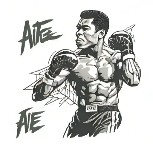 Black power Muhammad Ali Tupac Shakur Bruce Lee  tattoo design idea
