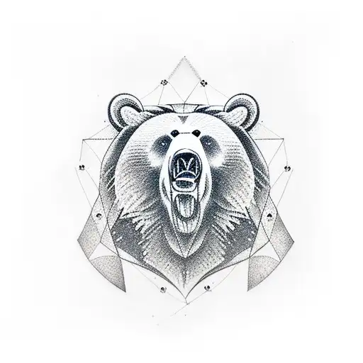 🐻🐻🐻 +++ Paddy +++ #bear #beartattoo #tattoo #realistic #realistictattoo  #grizzlybear #grizzlybears #tattooidea #tattoos #black #blackwork  #linework... | By Special Ink TattooFacebook