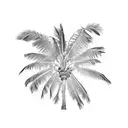 Palm Tree tattoo design idea