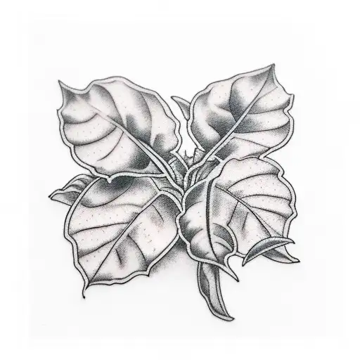 Coffee plant tattoo design idea