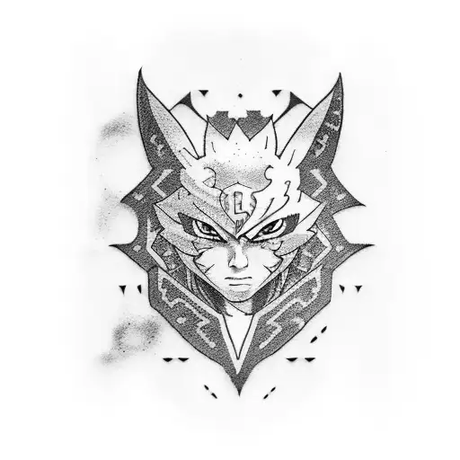 marca de sasuke tattoo design idea