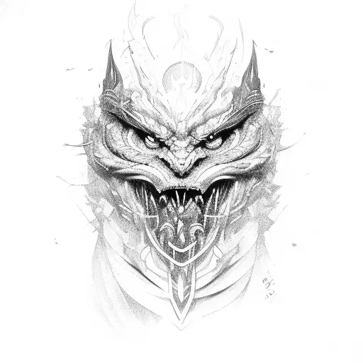 Wizard  tattoo design idea