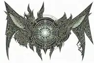 Wing Demon Wing tattoo design idea