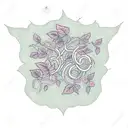 ivy vines that wrap around my arm and a path that represents a rough childhood tattoo design idea