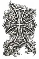 iron Cross tattoo design idea