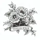 this too shall pass tattoo design idea