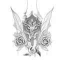 addicted to progress tattoo design idea