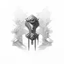 addicted to progress tattoo design idea