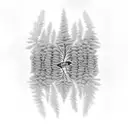 Willow tree tattoo design idea