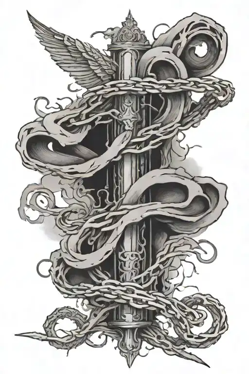 isaiah 53:5 made to look like whip scar incorporated tattoo design idea