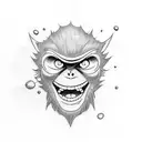 Monkey d luffy  tattoo design idea