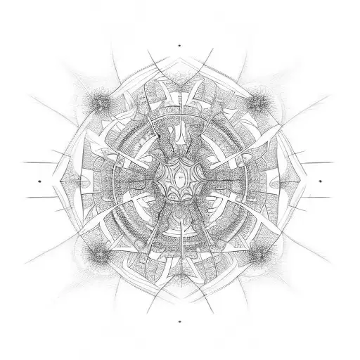 fractals  tattoo design idea