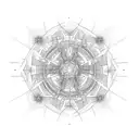 fractals  tattoo design idea