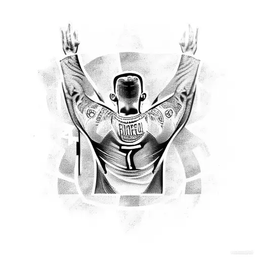 CR7 tattoo design idea