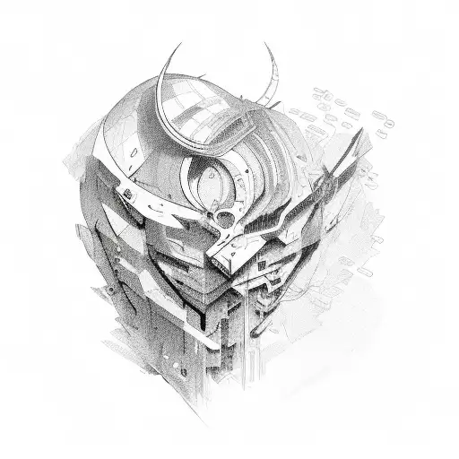 hacking with love theme tattoo design idea