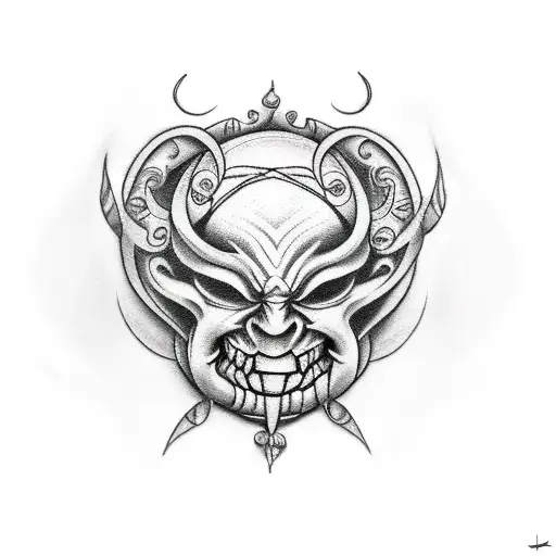jester  tattoo design idea
