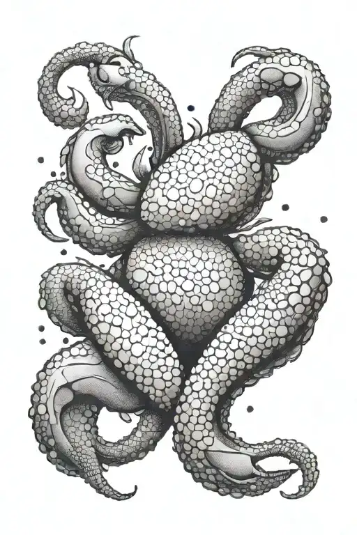 spiritual, 333, cancer zodiac sign tattoo design idea