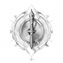 Ukrainian Trident tattoo design idea