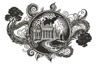 GODS PLAN tattoo design idea