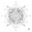 corona borealis tattoo design idea