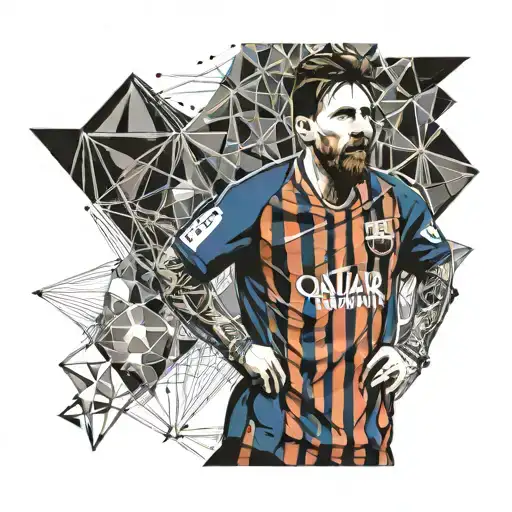 Lionel messi world cup tattoo design idea